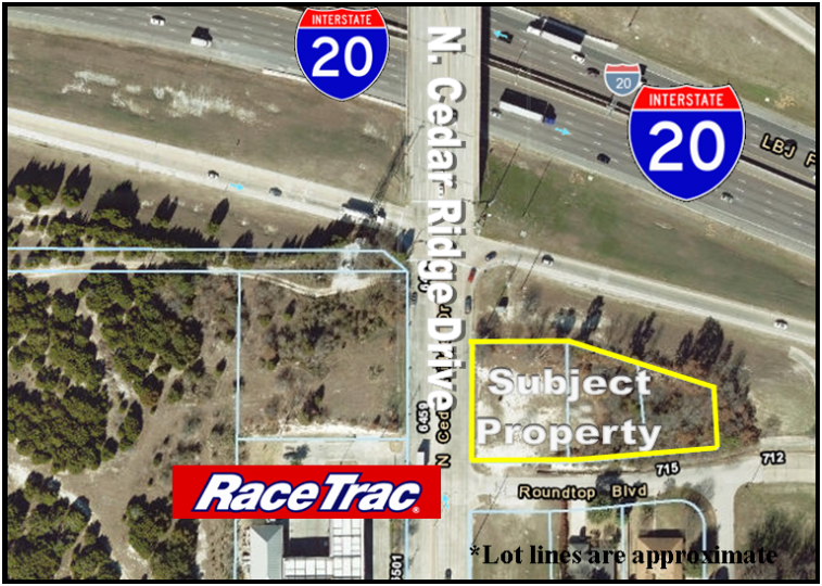 Roundtop N. Cedar Ridge, Duncanville, Texas 75116, ,Retail (land),For Sale,N. Cedar Ridge,1111